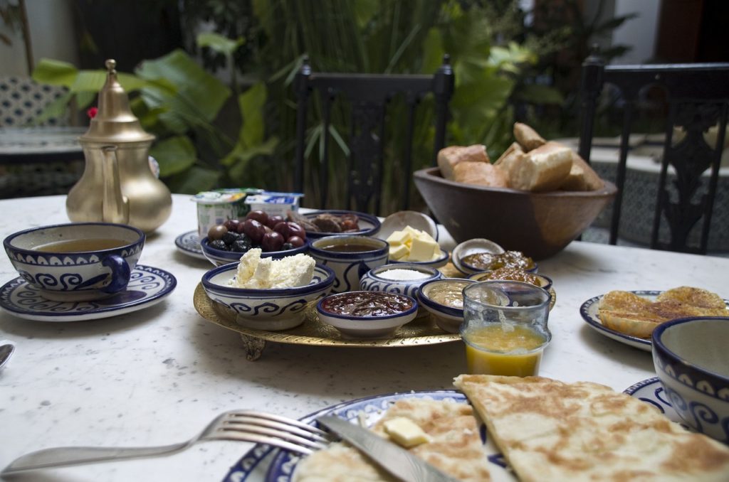 Frühstück in Marrakesch