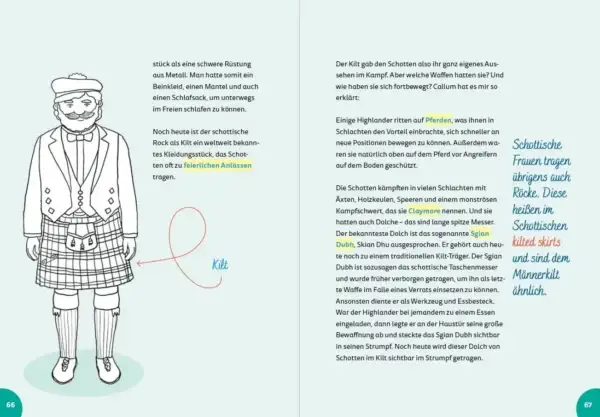 Schottland for kids