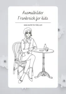 Ausmalbilder Frankreich for kids