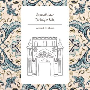 Ausmalbilder Türkei for kids Tor